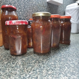 Rhondas Spicy Mango Chutney